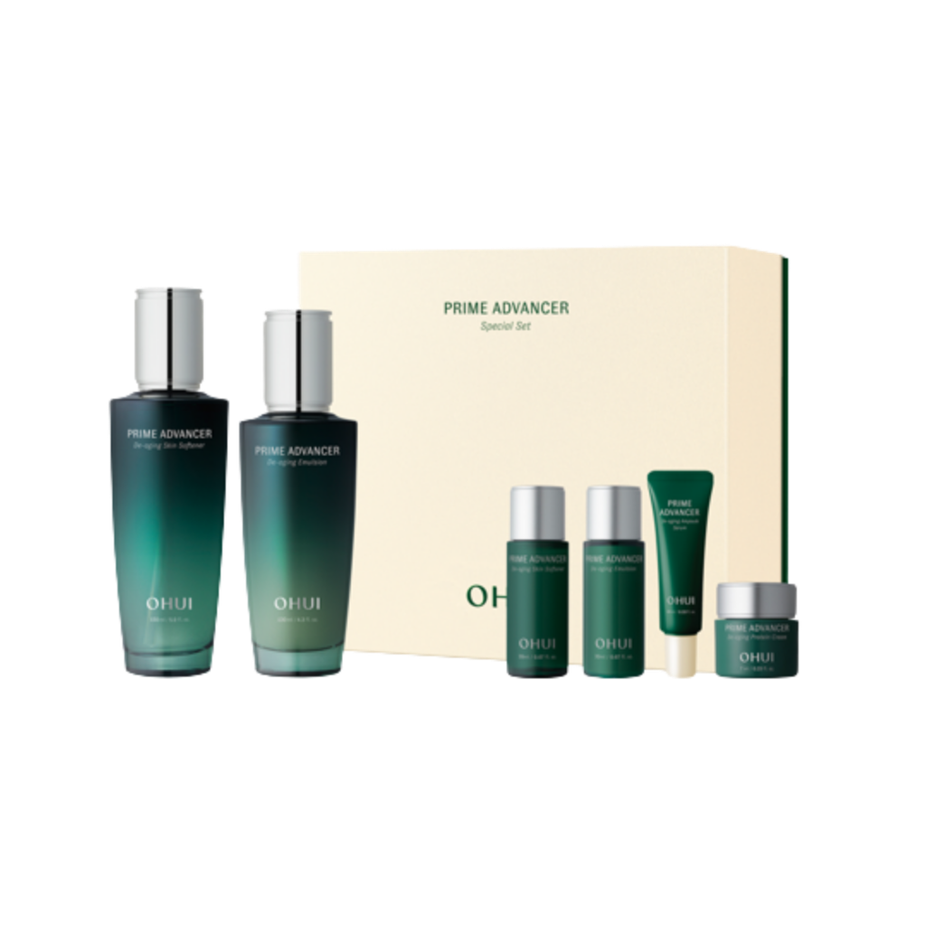 [KOL x OHUI] Bộ dưỡng ẩm củng cố làn da O HUI Prime Advancer 2PCS  Set