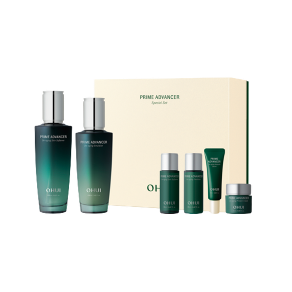[KOL x OHUI] Bộ dưỡng ẩm củng cố làn da O HUI Prime Advancer 2PCS  Set