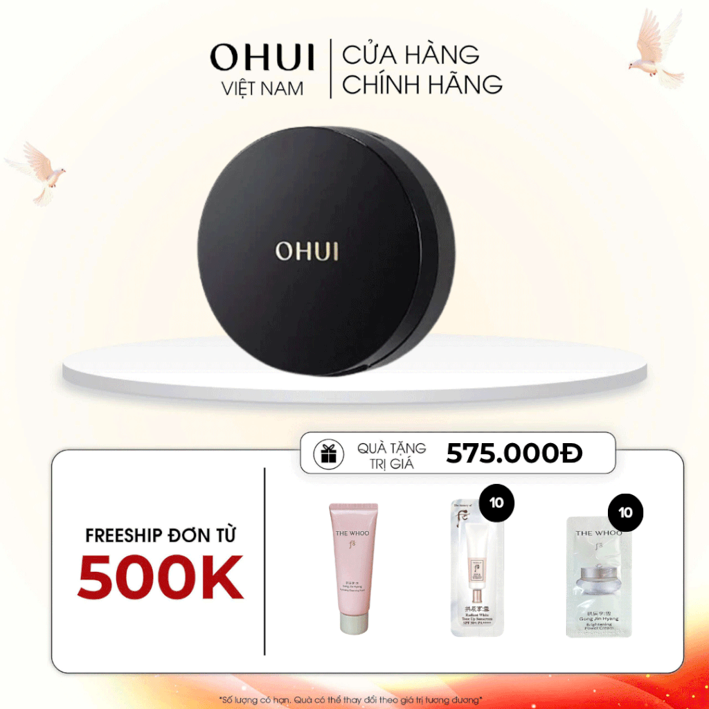 Phấn Nước Kiềm Dầu Ohui Ultimate Cover Denier 70D19 Mini