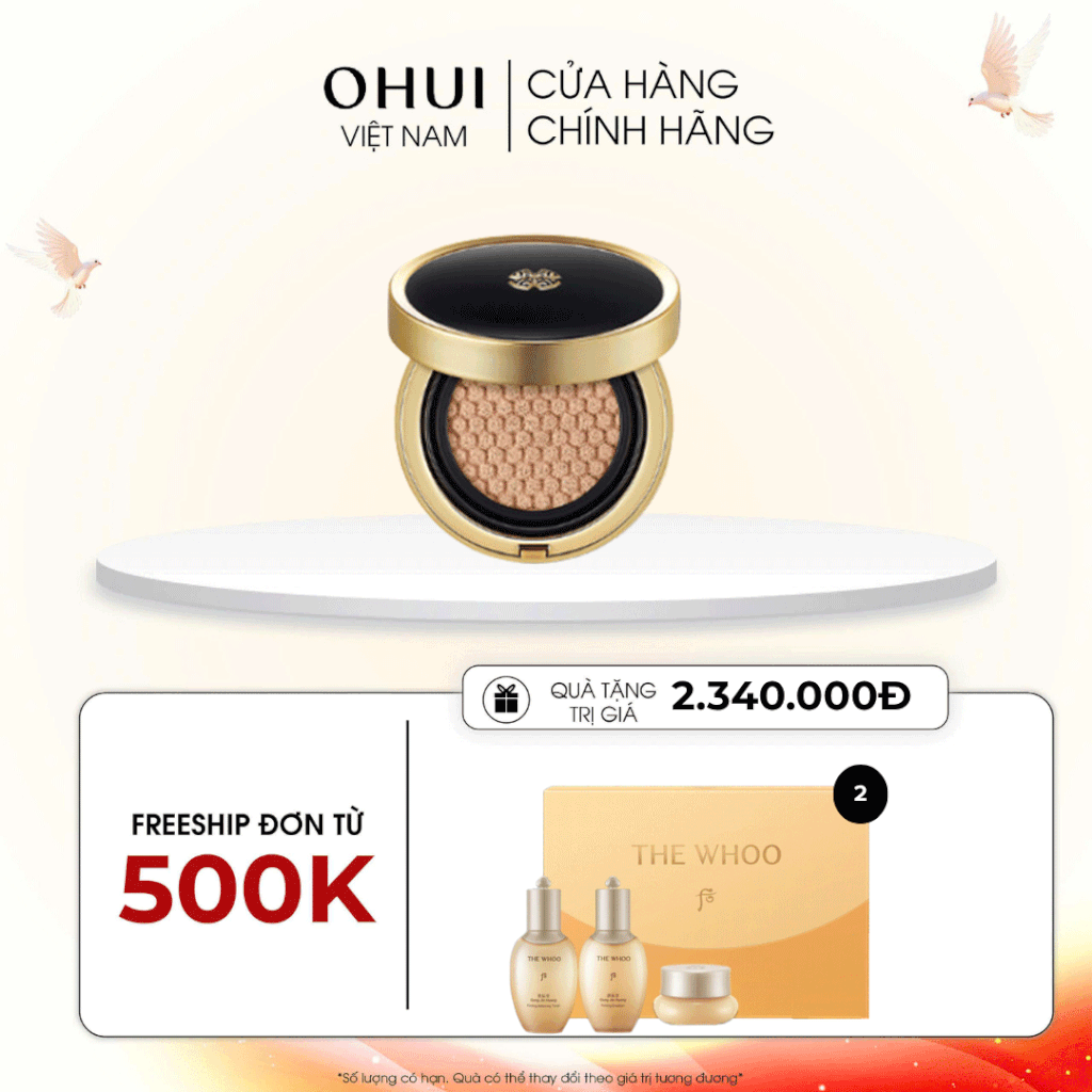 Phấn Nước Ohui Ultimate Cover Cushion Satin Finish