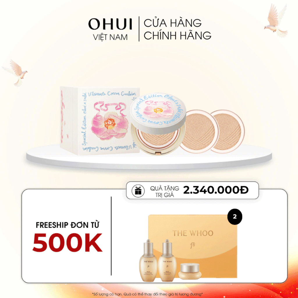 Phấn Nước Ohui Ultimate Cover Lifting Cushion