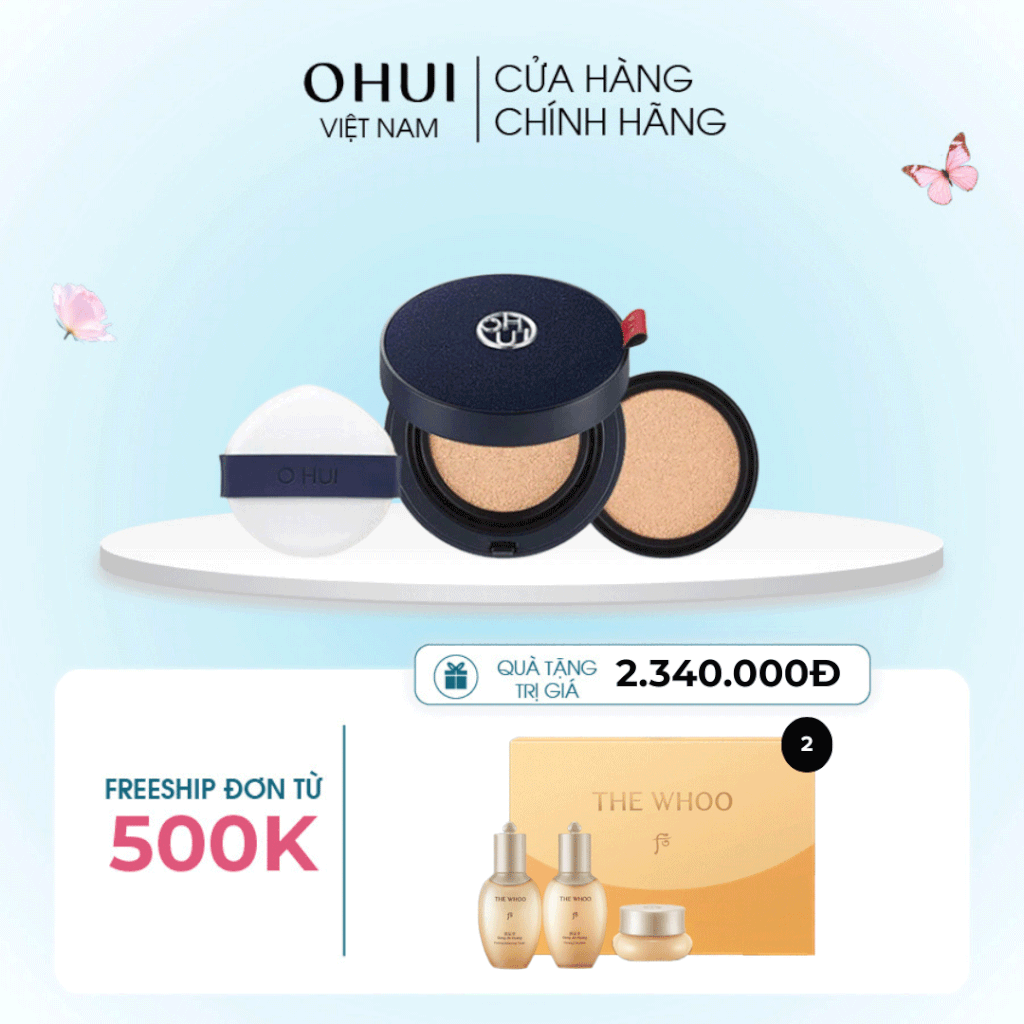 Phấn Nước Ohui Ultimate Fit Longwear Jean Cushion
