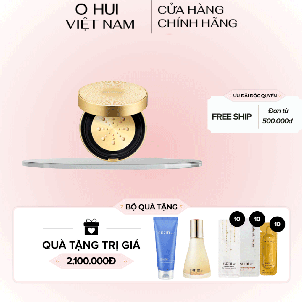 Phấn nước Sum37 Losec Summa Gold Metal Foundation