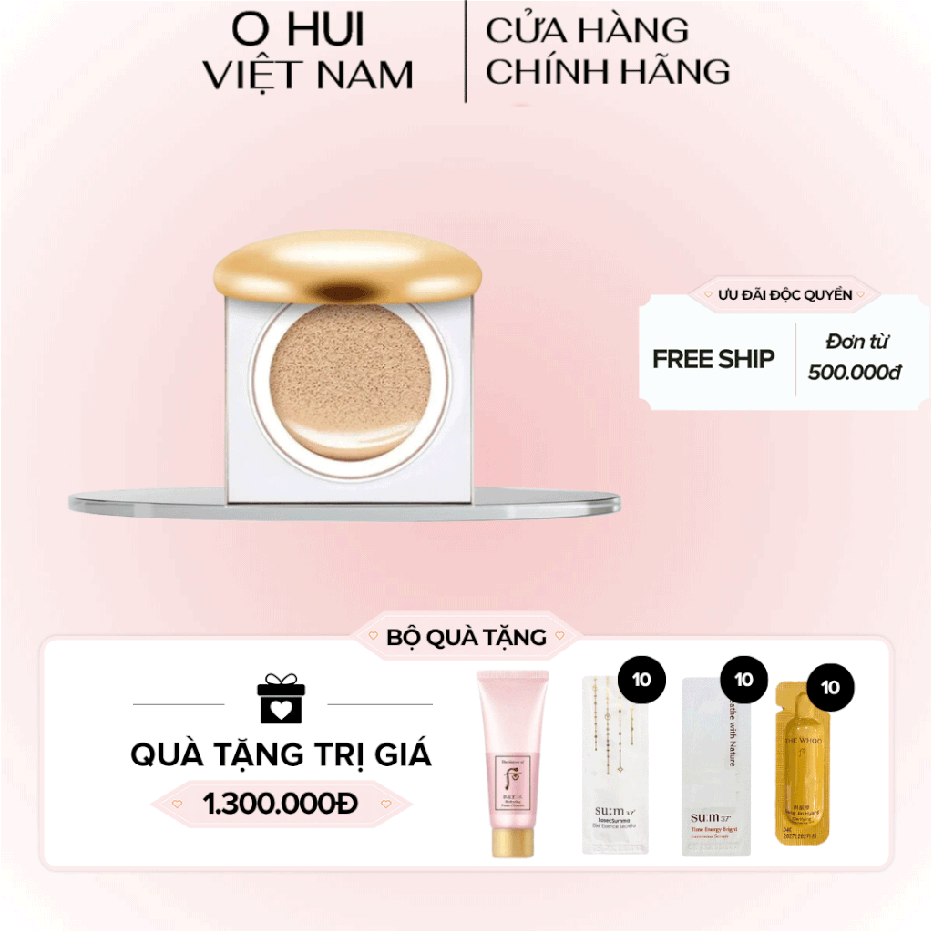 Phấn Nước Trang Điểm Su:m37 Secret Cushion Essence