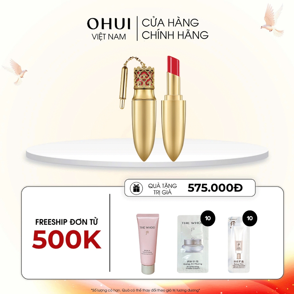 Son Môi Cao Cấp Đông Y Whoo Mi Luxury Lip Rouge