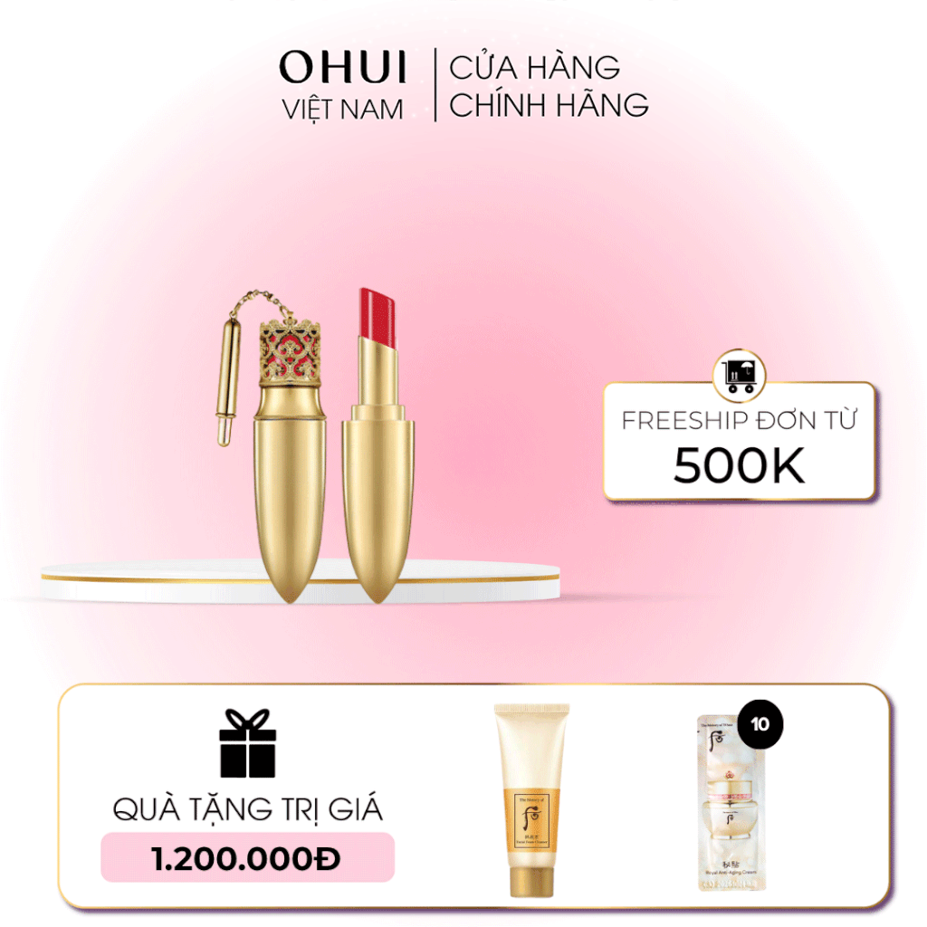 Son Môi Cao Cấp Đông Y Whoo Mi Luxury Lip Rouge