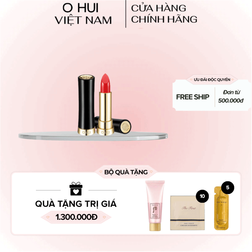 Son Ohui Rouge Real Lipstick Cho Làn Môi Căng Mọng