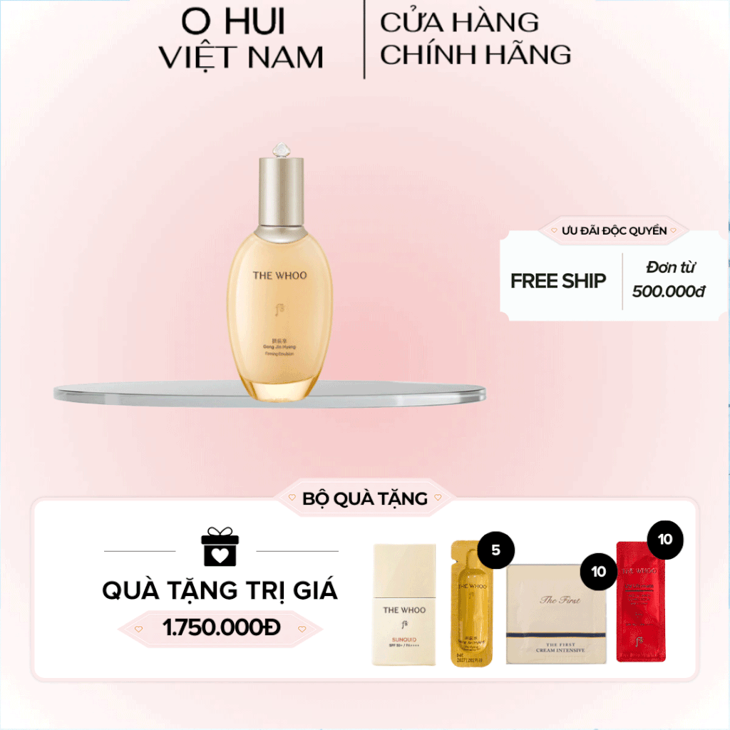 Sữa dưỡng ẩm da The Whoo Gongjinhyang Firming Emulsion