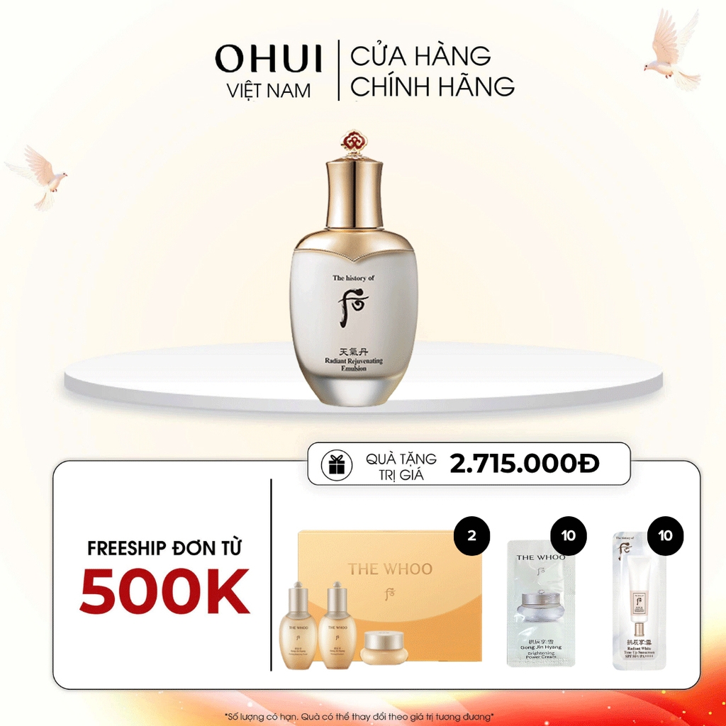 Sữa dưỡng tái sinh Cheongidan Radiant Rejuvenating Emulsion