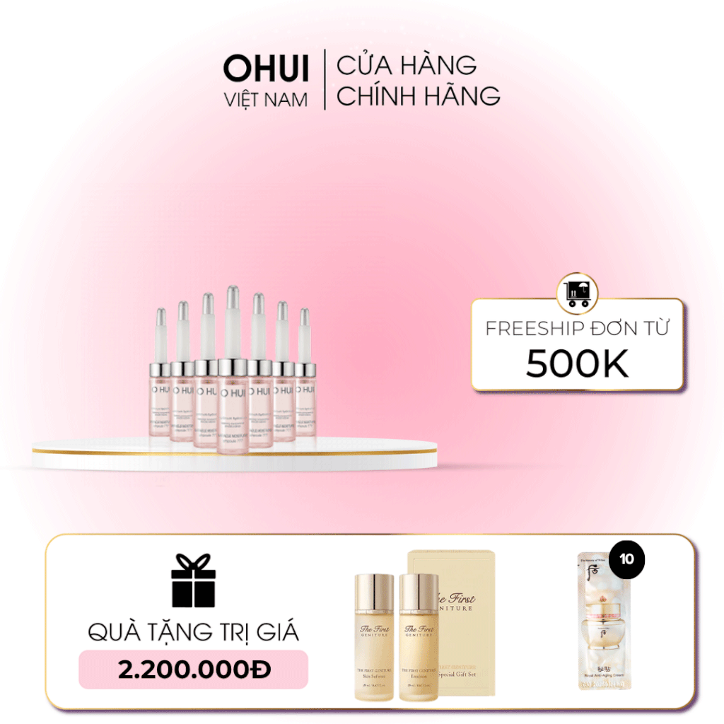Tinh chất siêu cấp ẩm OHUI Miracle Moisture Ampoule 777