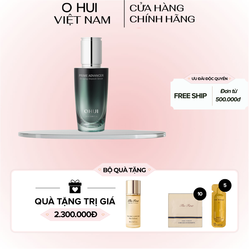 Tinh Chất Ohui Prime Advancer De Aging Ampoule Serum