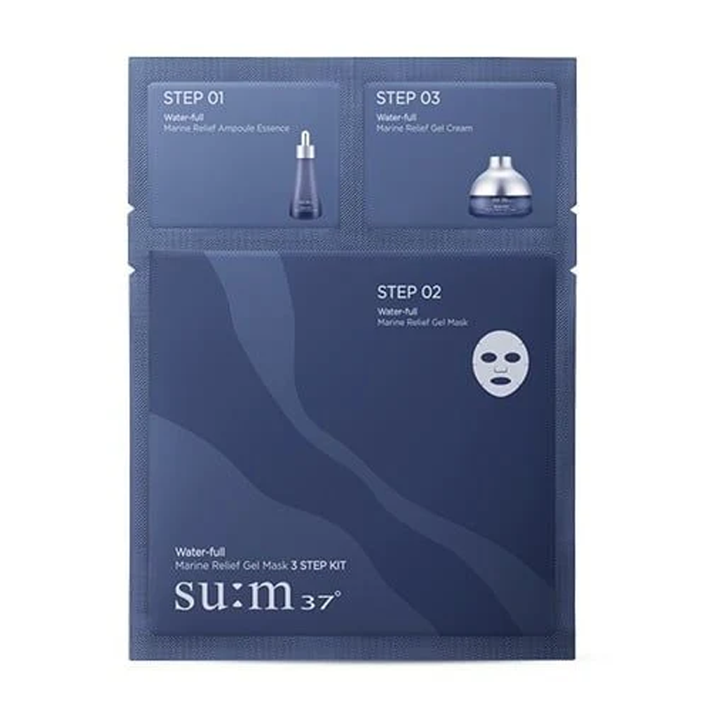 Mặt Nạ Cấp Nước Sum37 Water-full 3-step Mask Y23