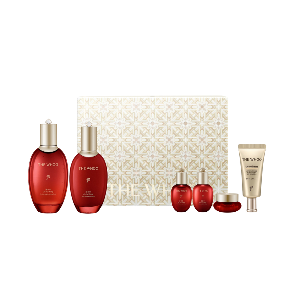 Bộ dưỡng da chống lão hóa Whoo Jinyulhyang 2pcs Y25