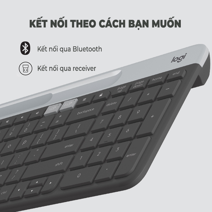 Logitech K580 Slim Multi Device Wireless Keyboard