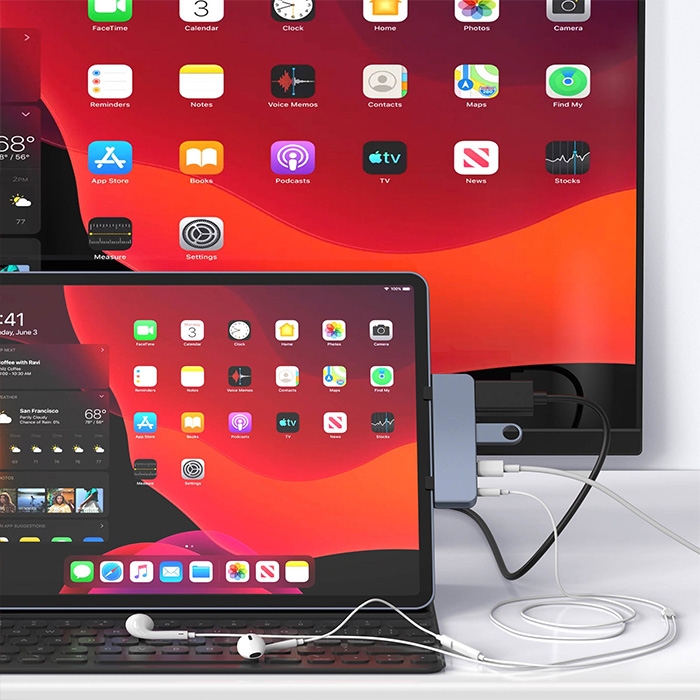 HyperDrive USB-C 4-in-1 Hub for iPad Pro