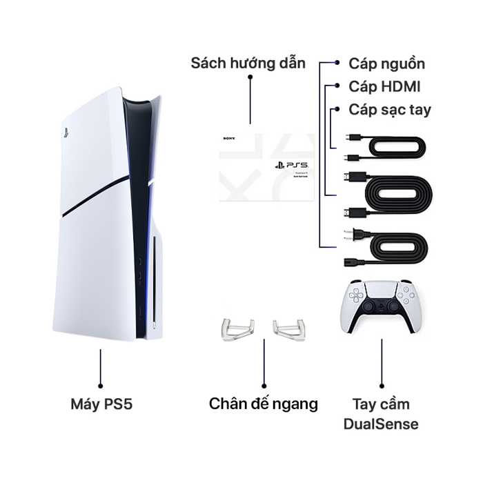 PlayStation 5 Slim/ PS5 Slim Standard Edition - JAPAN (CFI-2000A) - BH 3 Tháng