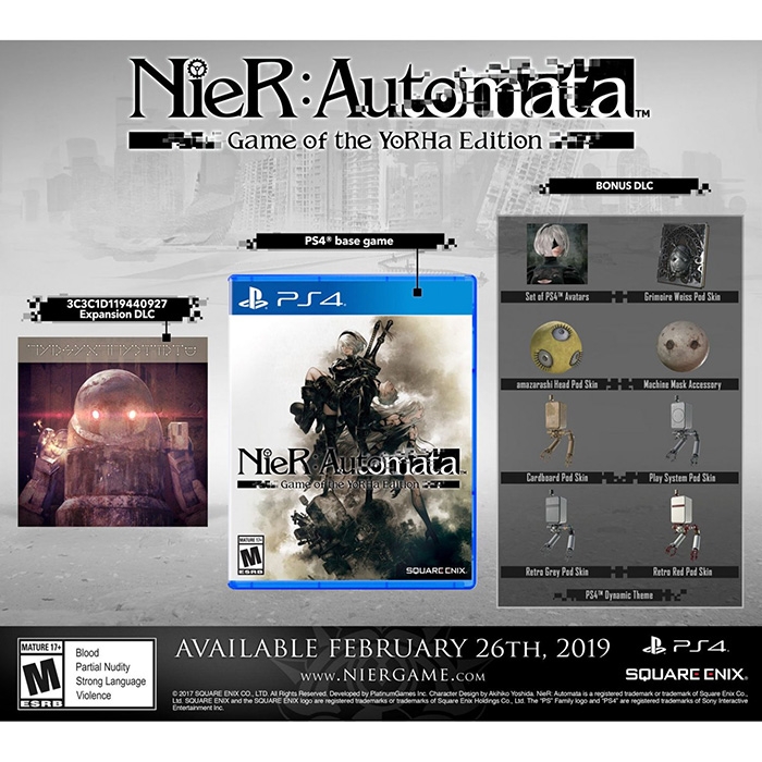 Nier: Automata Game of The Yorha Edition [PS4/US]