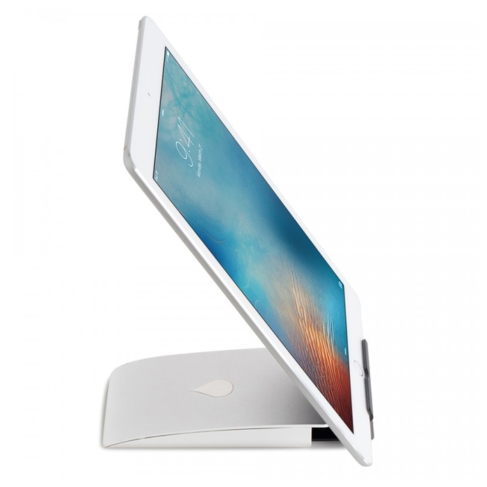 Rain Design iSlider Portable & Adjustable iPad Stand - Silver