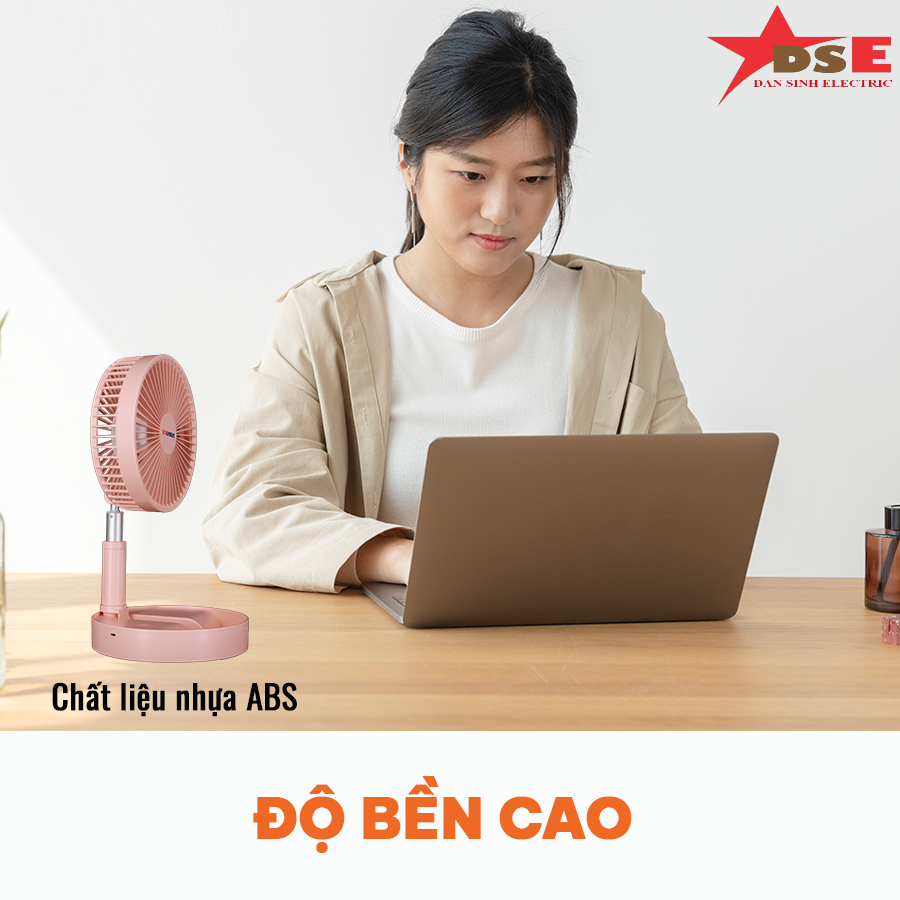Quạt Sạc Điện NFF1617P (W)