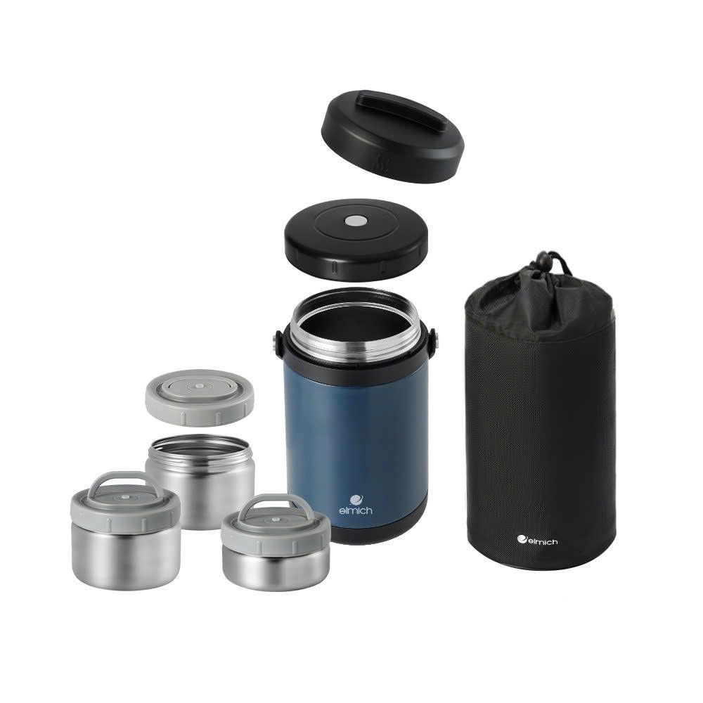 Hộp cơm giữ nhiệt inox 304 Elmich EL8302 dung tích 1.7L