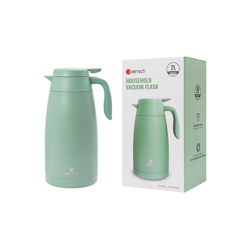 Bình giữ nhiệt gia đình inox 304 Elmich EL1292WG dung tích 2L