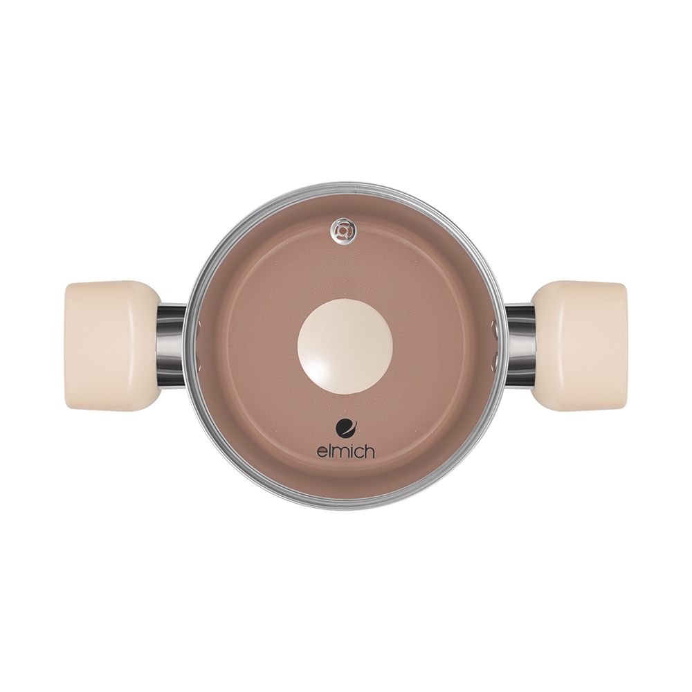 Bộ nồi chống dính Ceramic Elmich Mocha EL5248MC01 Size 18,20,24cm