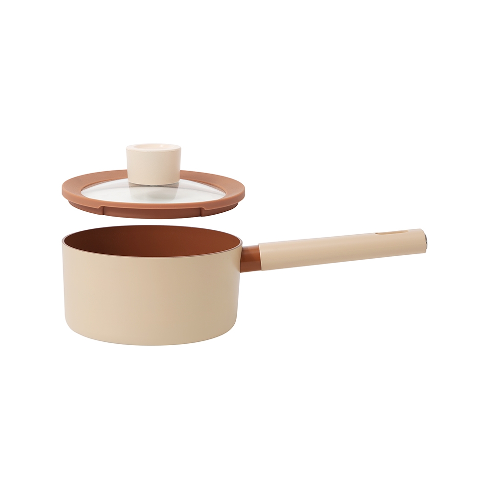 Quánh chống dính Ceramic Elmich Mocha EL5539MC16 Size 16cm