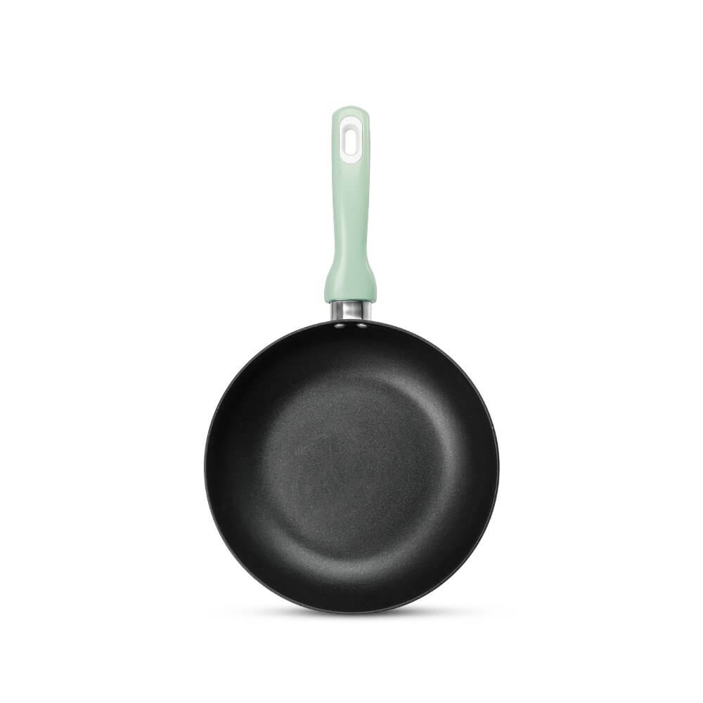 Chảo sâu lòng chống dính có vung kính Elmich EL-5913GY size 20, 26, 28 cm