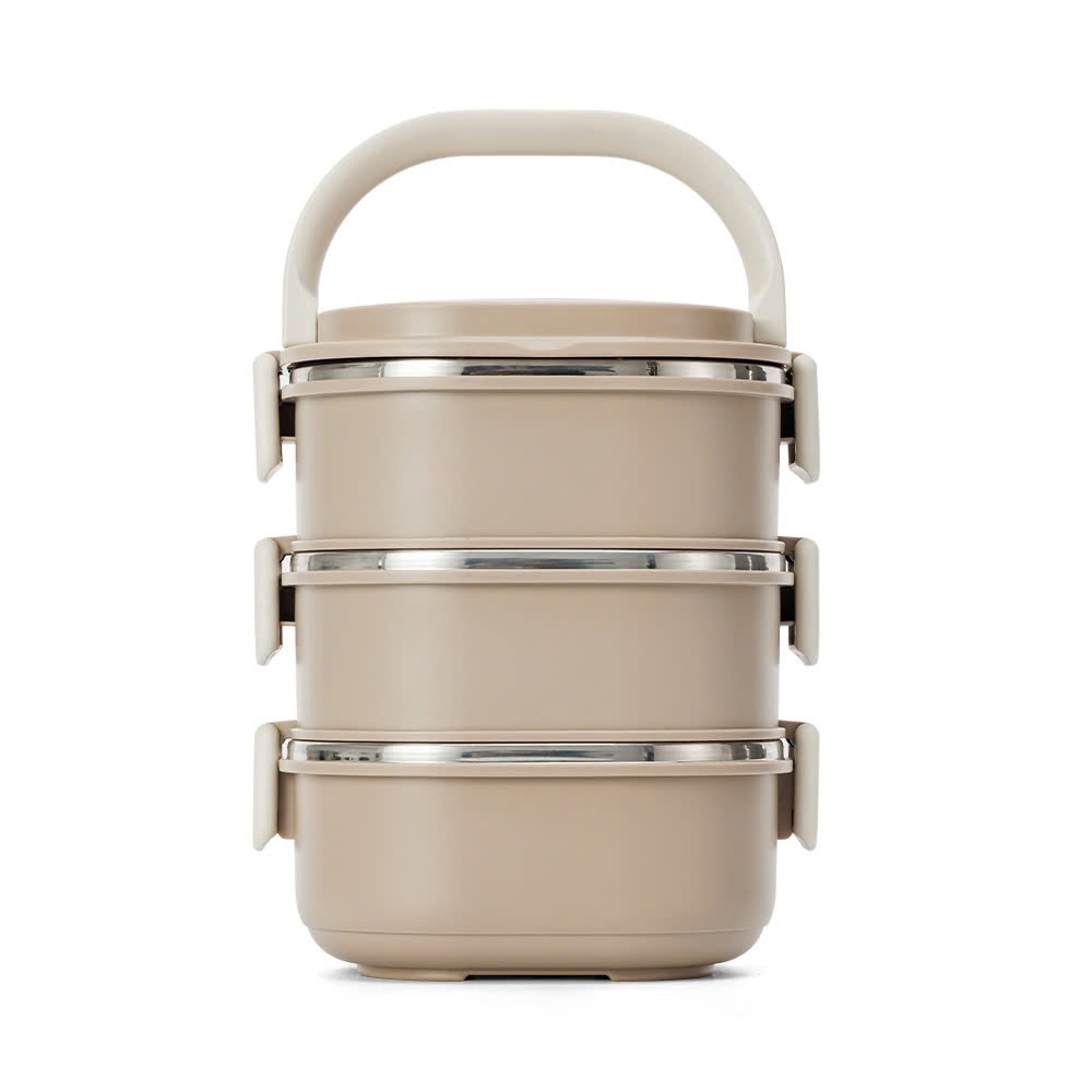 Hộp cơm 3 tầng inox 304 Elmich EL8388 dung tích 2.1L