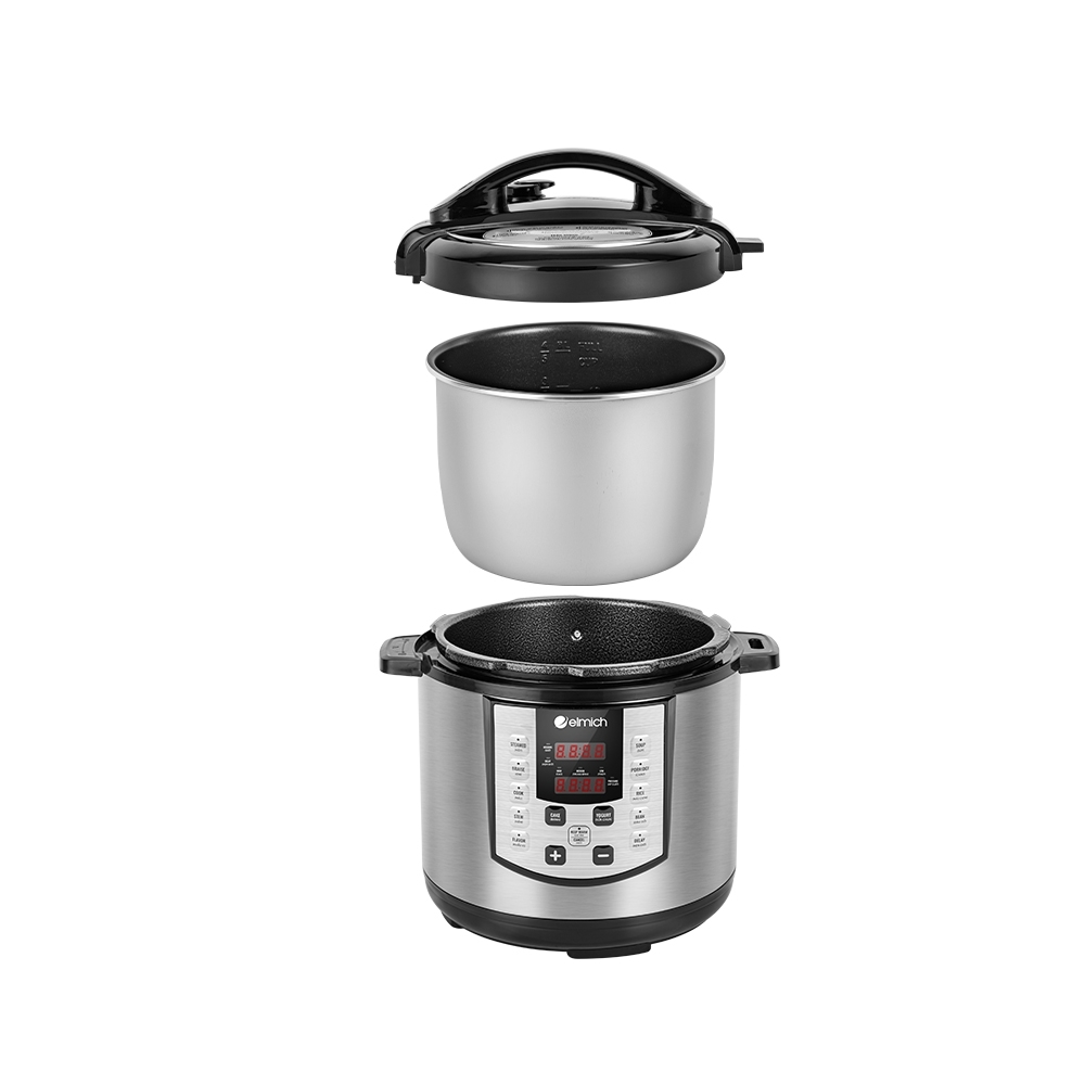 Nồi áp suất điện tử đa năng Elmich 6L PCE-1809OL