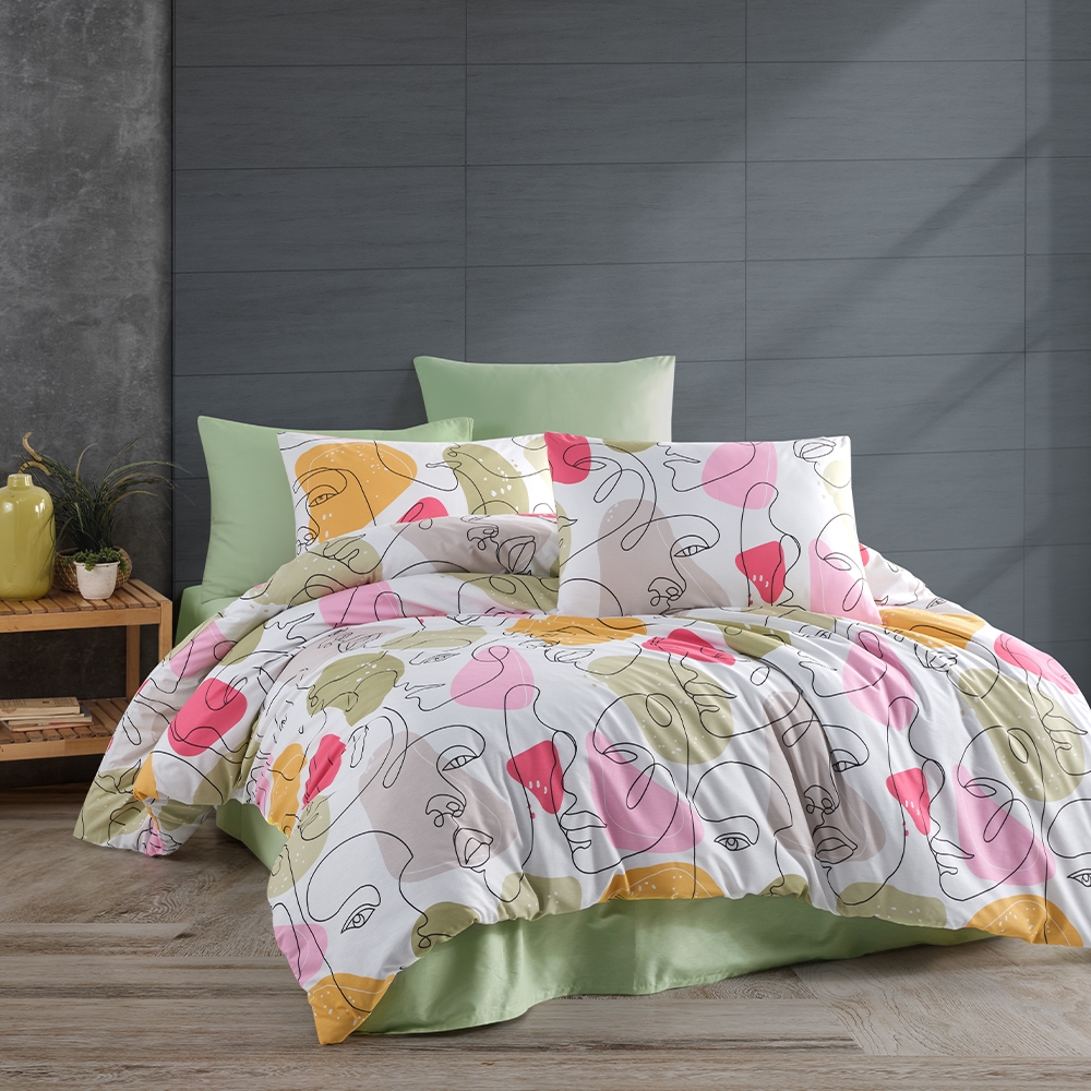 Bộ Chăn Ga 100% Cotton Ranforce Elmich Dr.Sleep