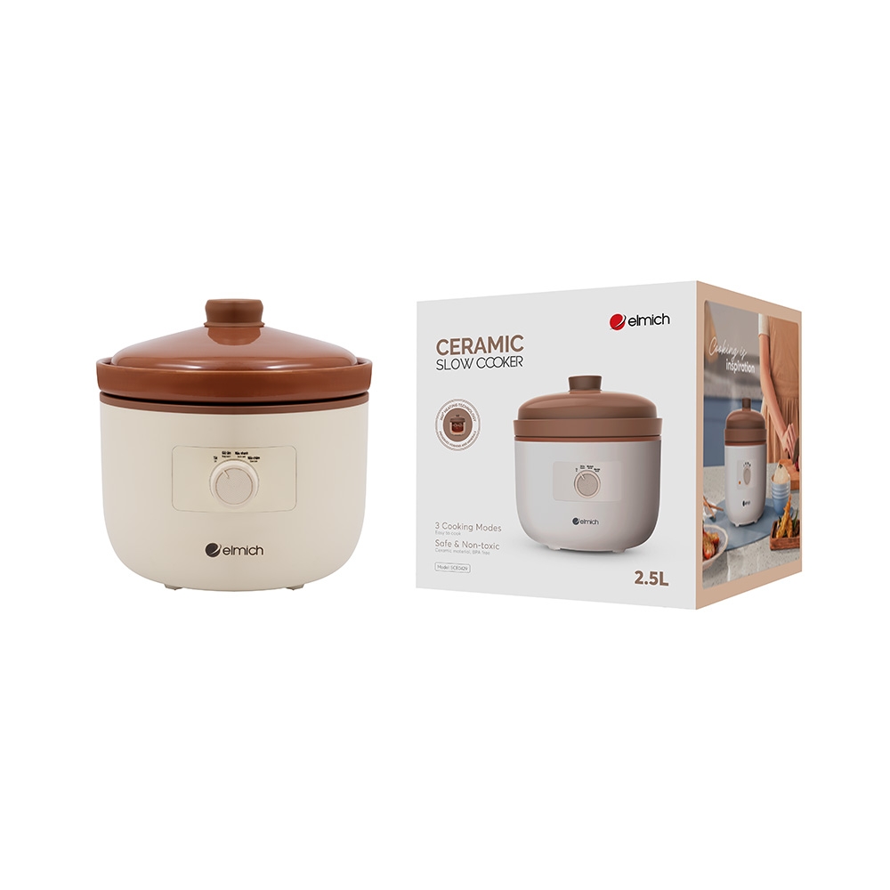 Nồi nấu chậm Elmich 2.5L SCE0429