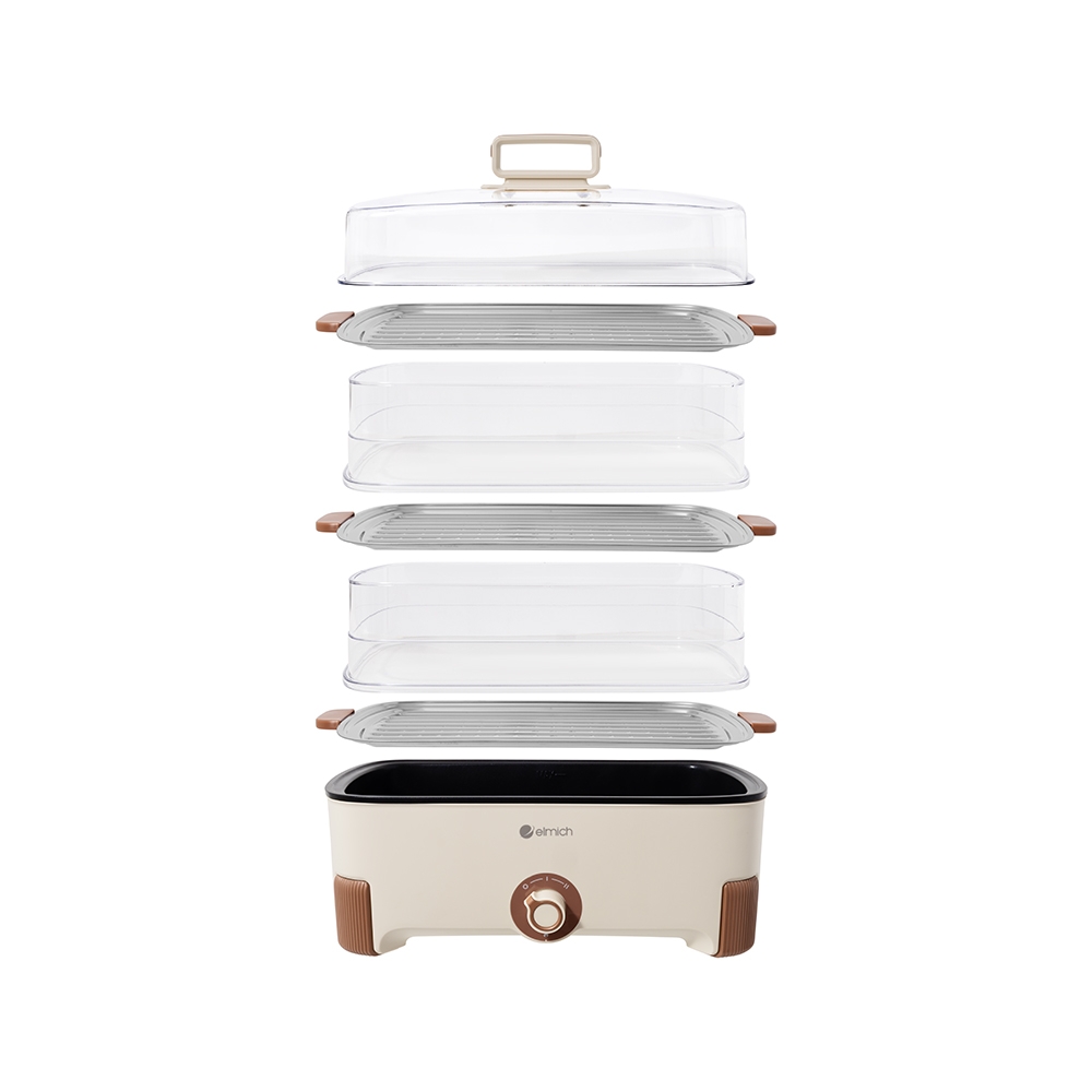 Nồi lẩu hấp điện 3 tầng Elmich STE0300