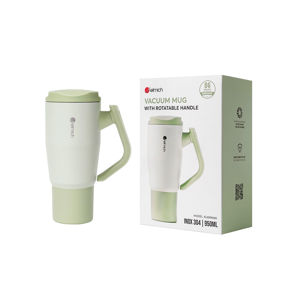 Cốc giữ nhiệt inox 304 Elmich EL8390AG dung tích 950ml