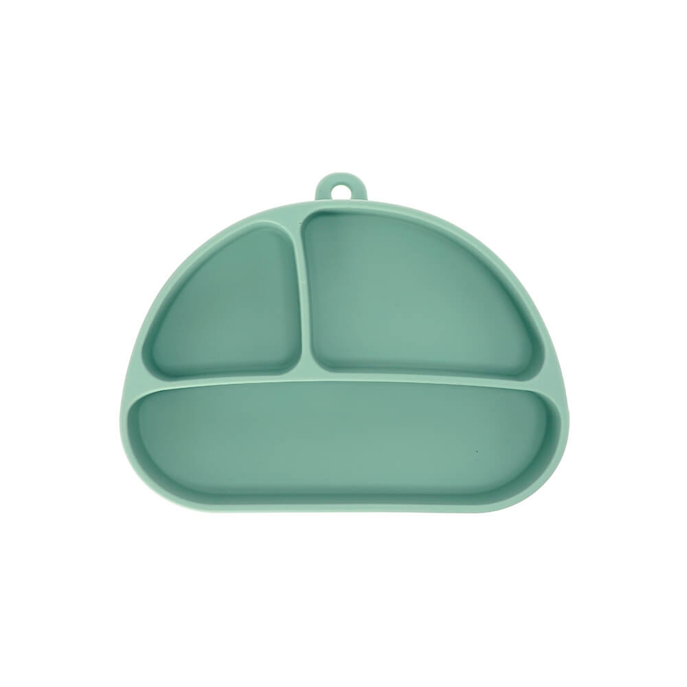 Bộ ăn dặm 7 món bằng silicone cao cấp, màu hồng Elmich 0011
