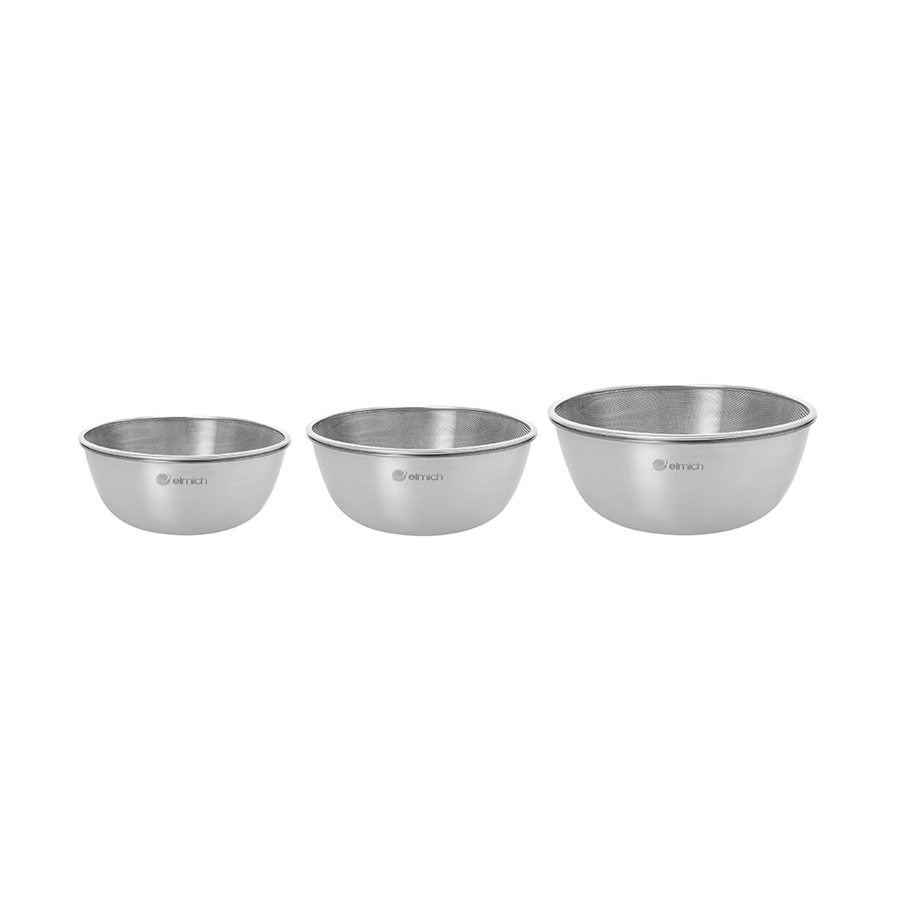 Bộ tô kèm rổ inox cao cấp đường kính 22 cm Elmich EL0013D22
