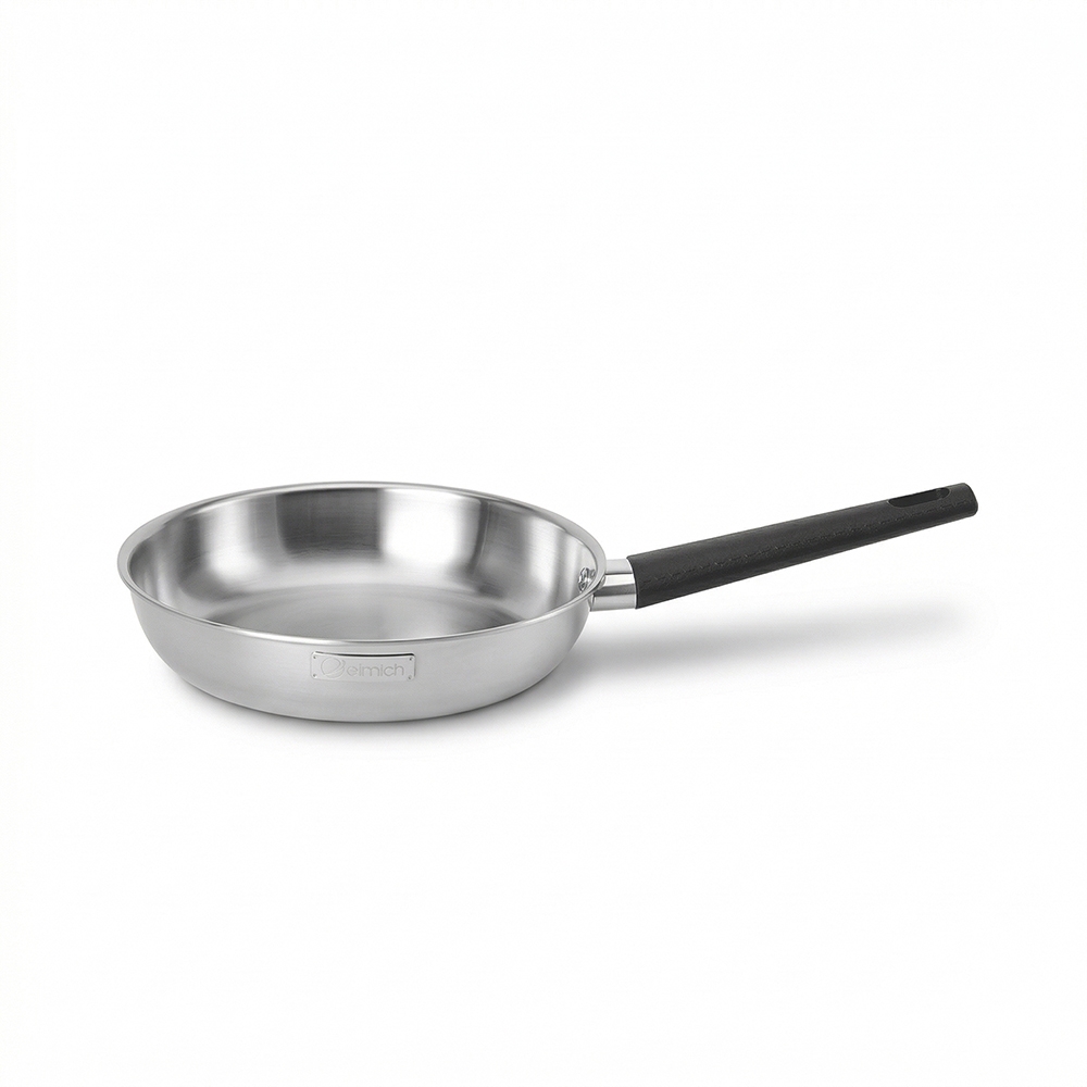 Chảo inox nguyên khối Elmich Basic EL-2862IN size 20, 24, 26 cm