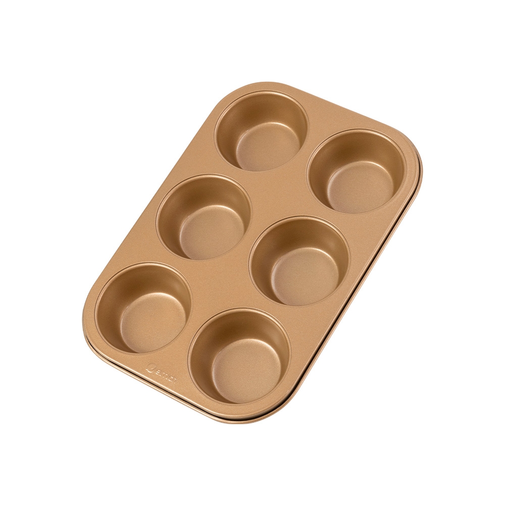 Khuôn bánh cupcake 6 lỗ Elmich EL0283