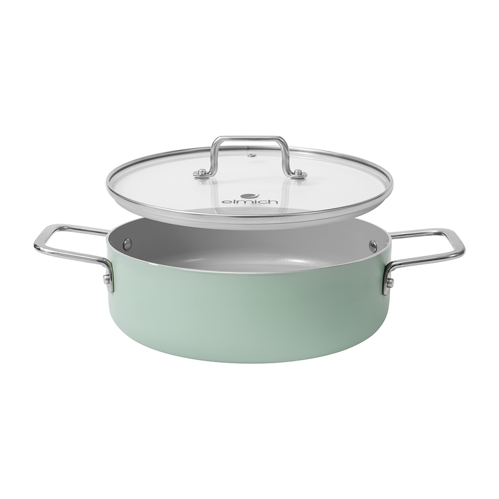 Nồi lẩu chống dính Ceramic Elmich EL5538SK28 size 28cm