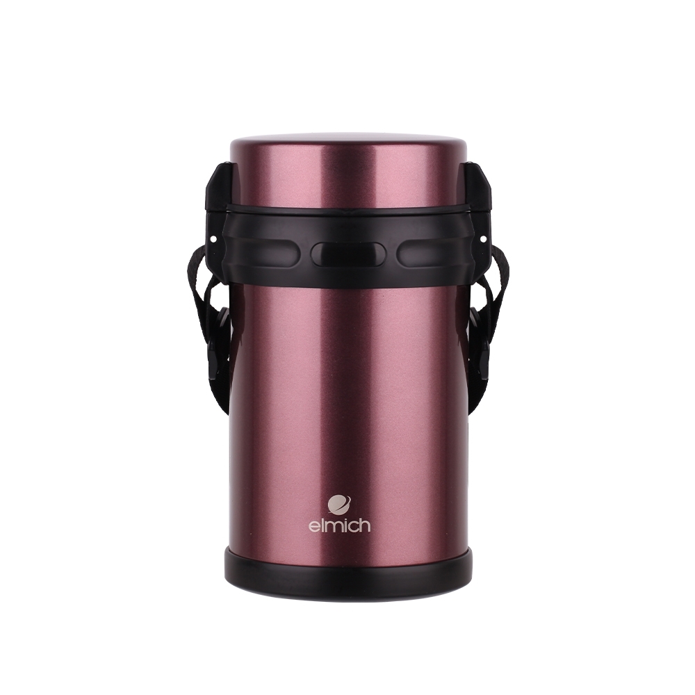 Hộp cơm giữ nhiệt văn phòng Inox 304 Elmich EL8294 dung tích 2 Lit