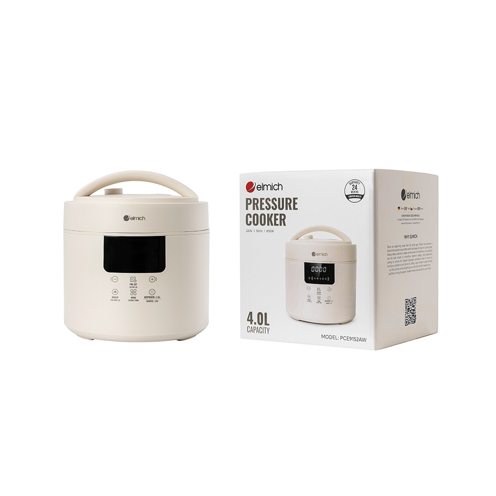 Nồi áp suất điện đa năng Elmich PCE9152AW dung tích 4L