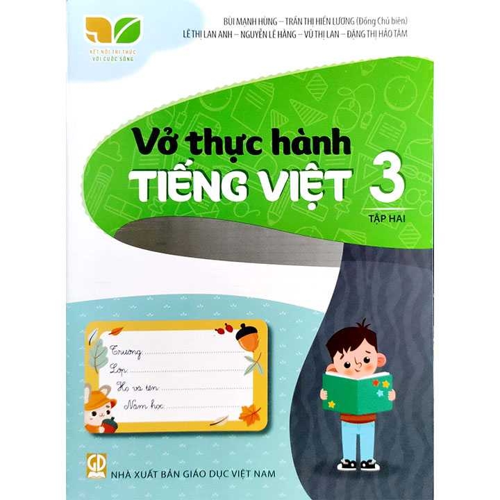 [Chính hãng] Vở Thực Hành - Tiếng Việt 3 Tập 2