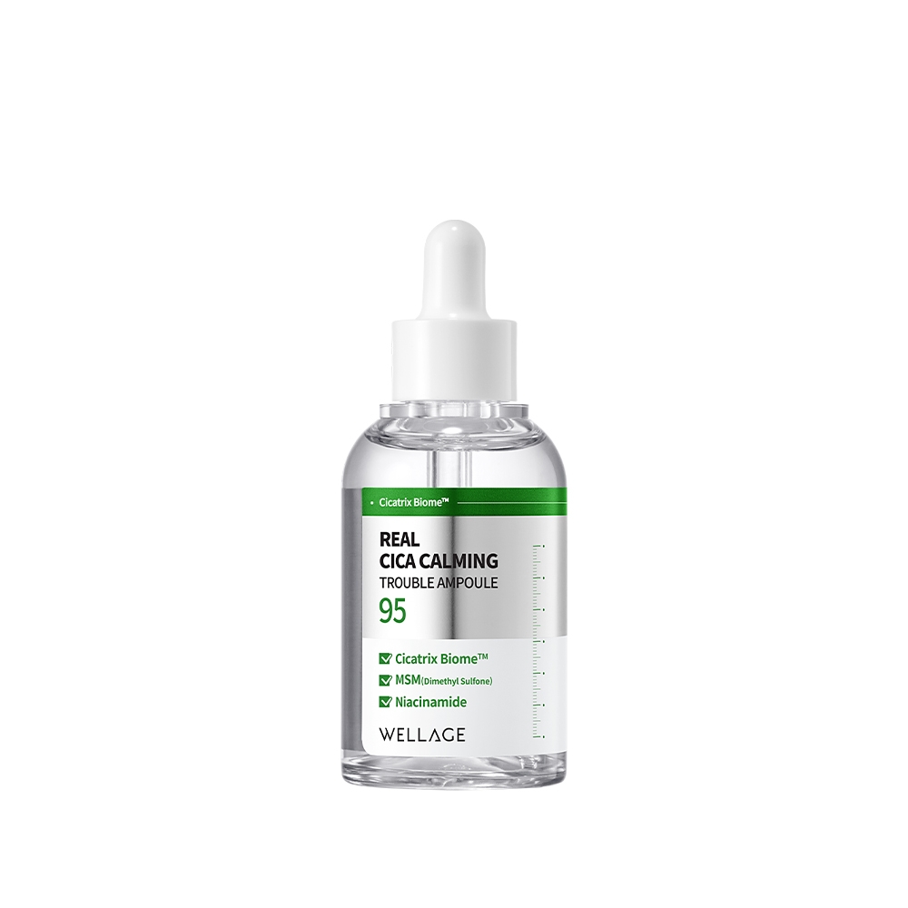 Serum dưỡng da Wellage Real Cica Calming 95 Trouble Ampoule 50ml
