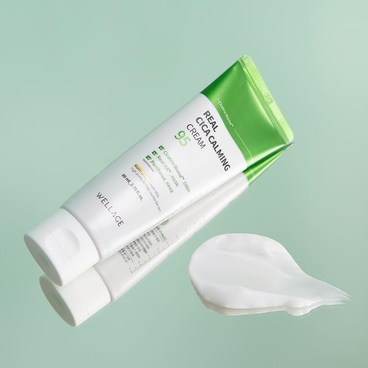 Kem Dưỡng Da Wellage Real Cica Calming 95 Cream 80ml