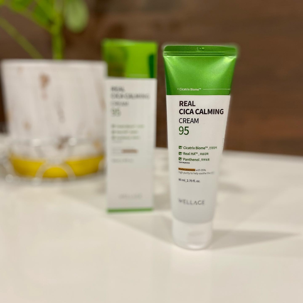 Kem Dưỡng Da Wellage Real Cica Calming 95 Cream 80ml