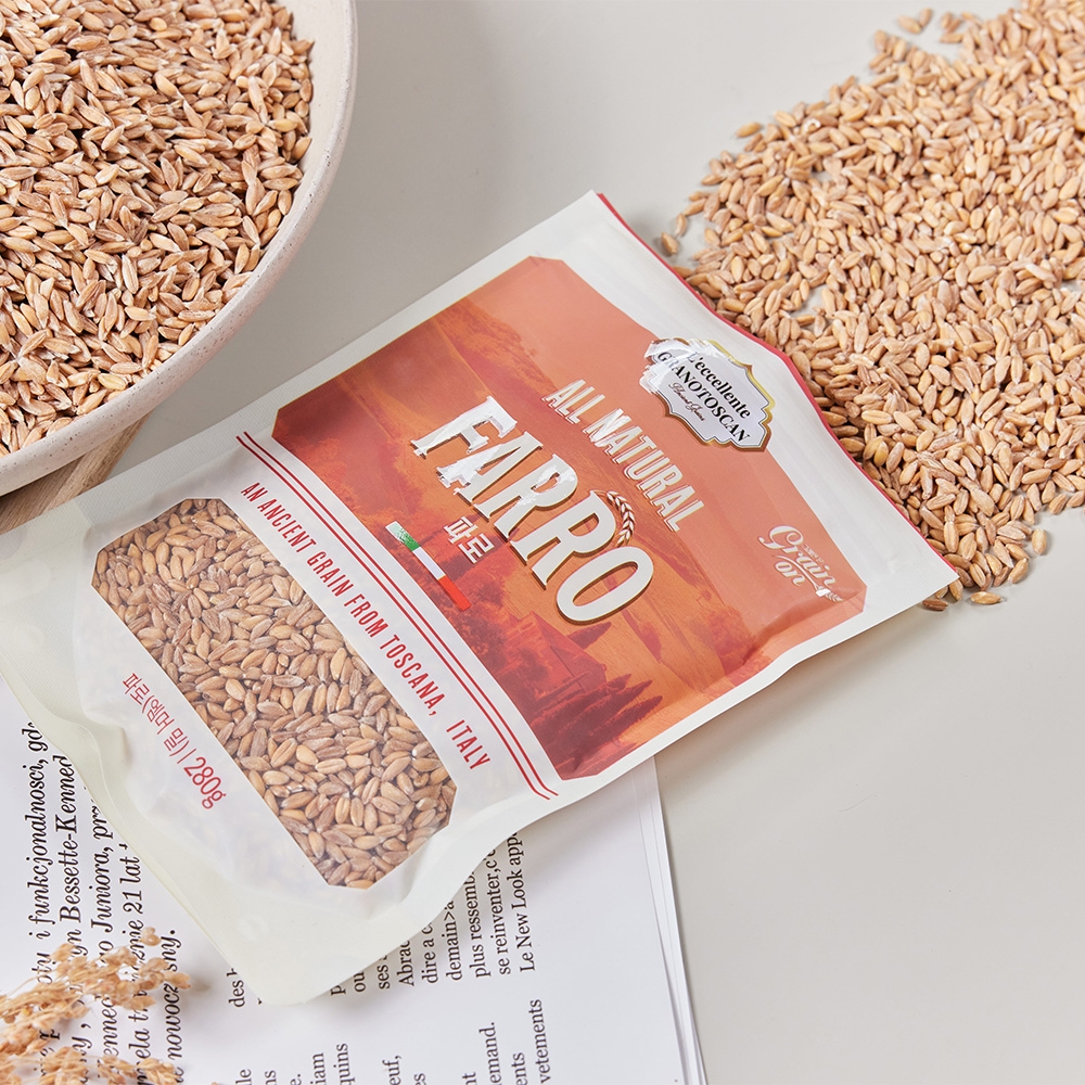 Lúa mì Emmer Grain On Farro Toscana