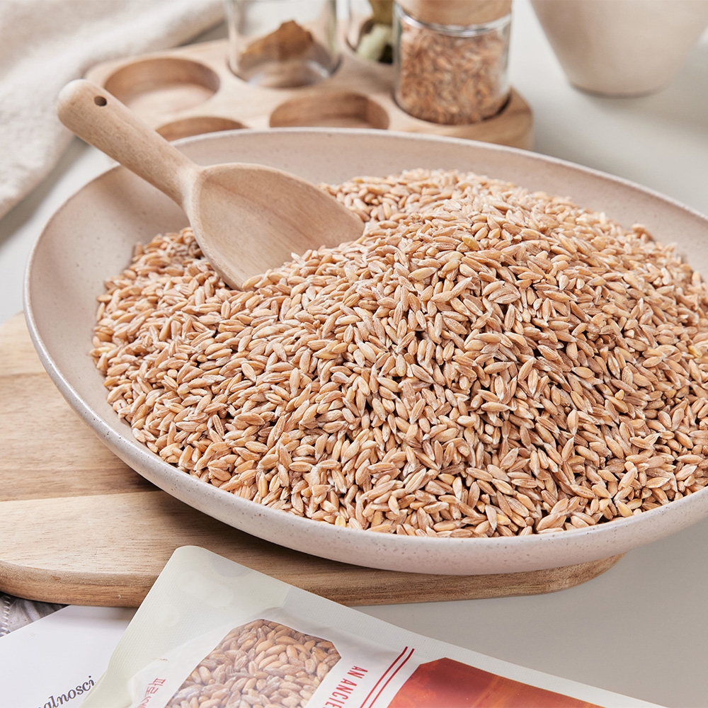 Lúa mì Emmer Grain On Farro Toscana