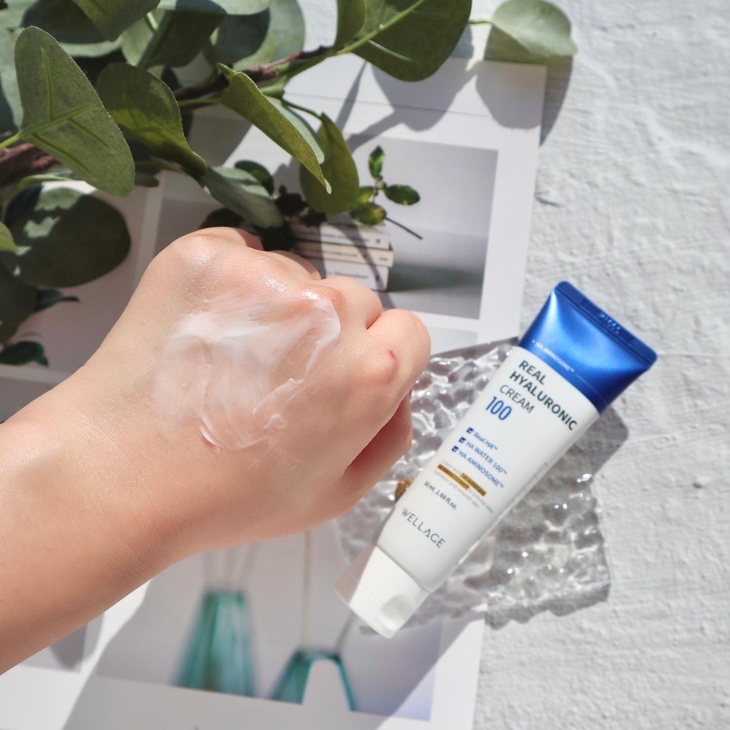 Kem Dưỡng Ẩm Tầng Sâu Real Hyaluronic Cream Wellage 80ml