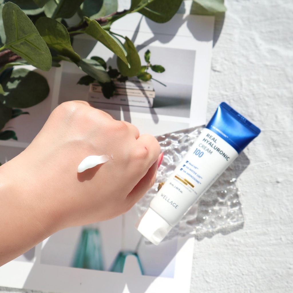 Kem Dưỡng Ẩm Tầng Sâu Real Hyaluronic Cream Wellage 80ml