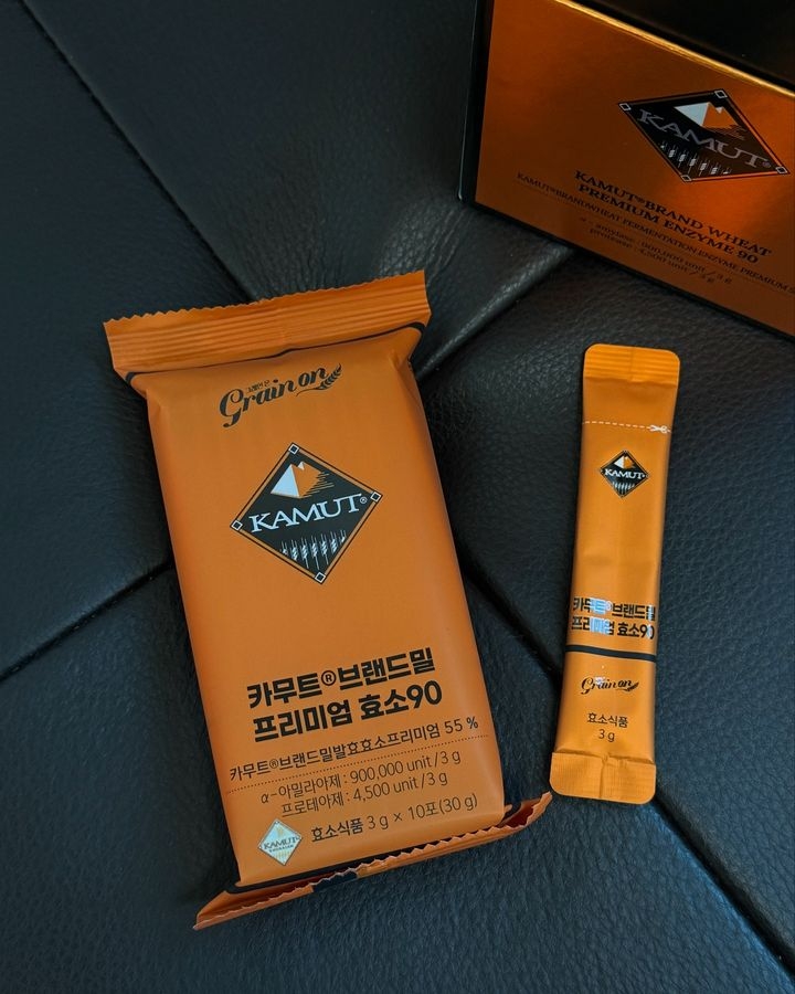 Hộp 30 gói Enzyme Tiêu Hóa Kamut Premium 900.000 unit Bổ Sung Vi Khuẩn Có Lợi